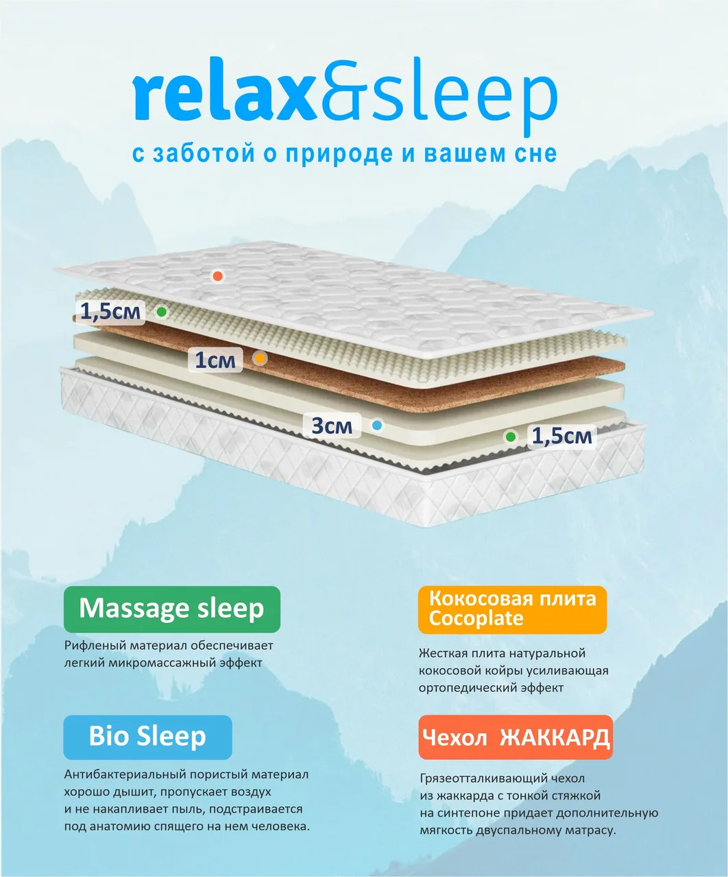 Матрас Relax&Sleep 24th Sweet Dreams